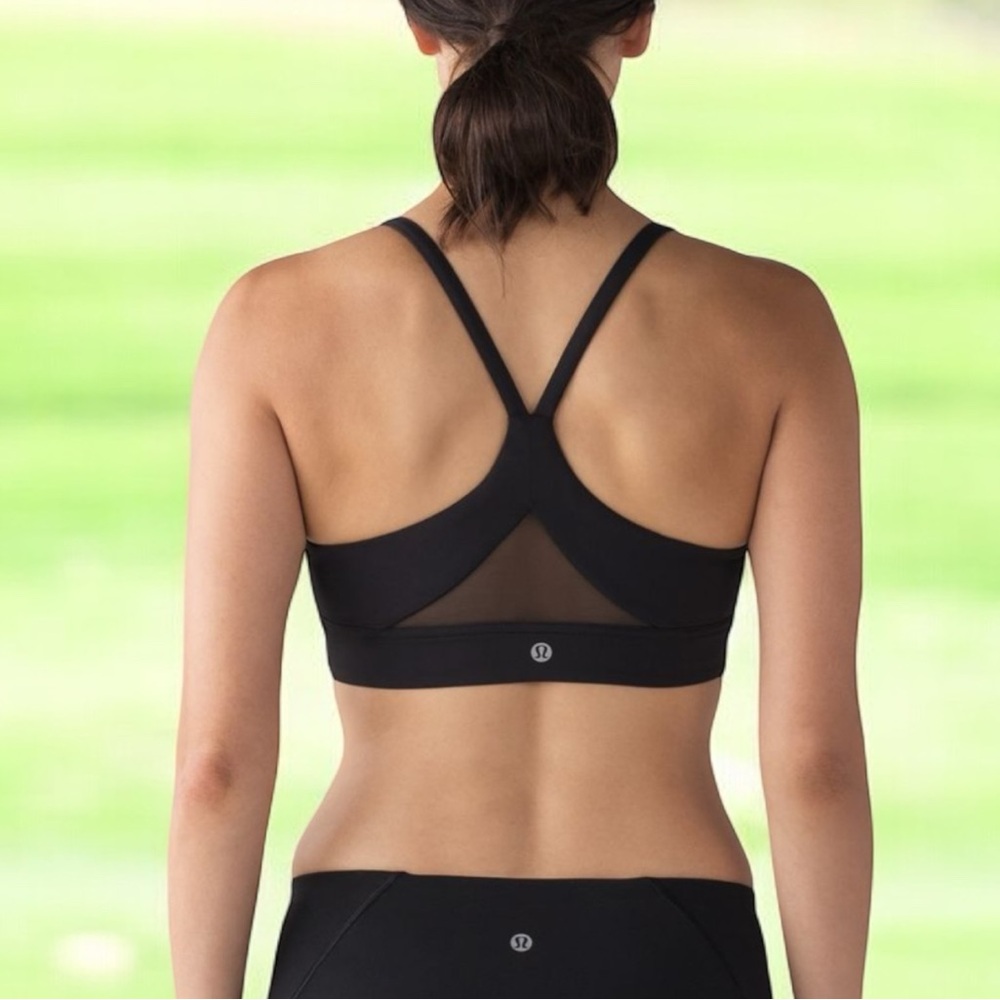 Lululemon Train Times Bra in Black Sz 8